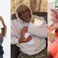 Fella Makafui and Medikal with their daughter Island Frimpong