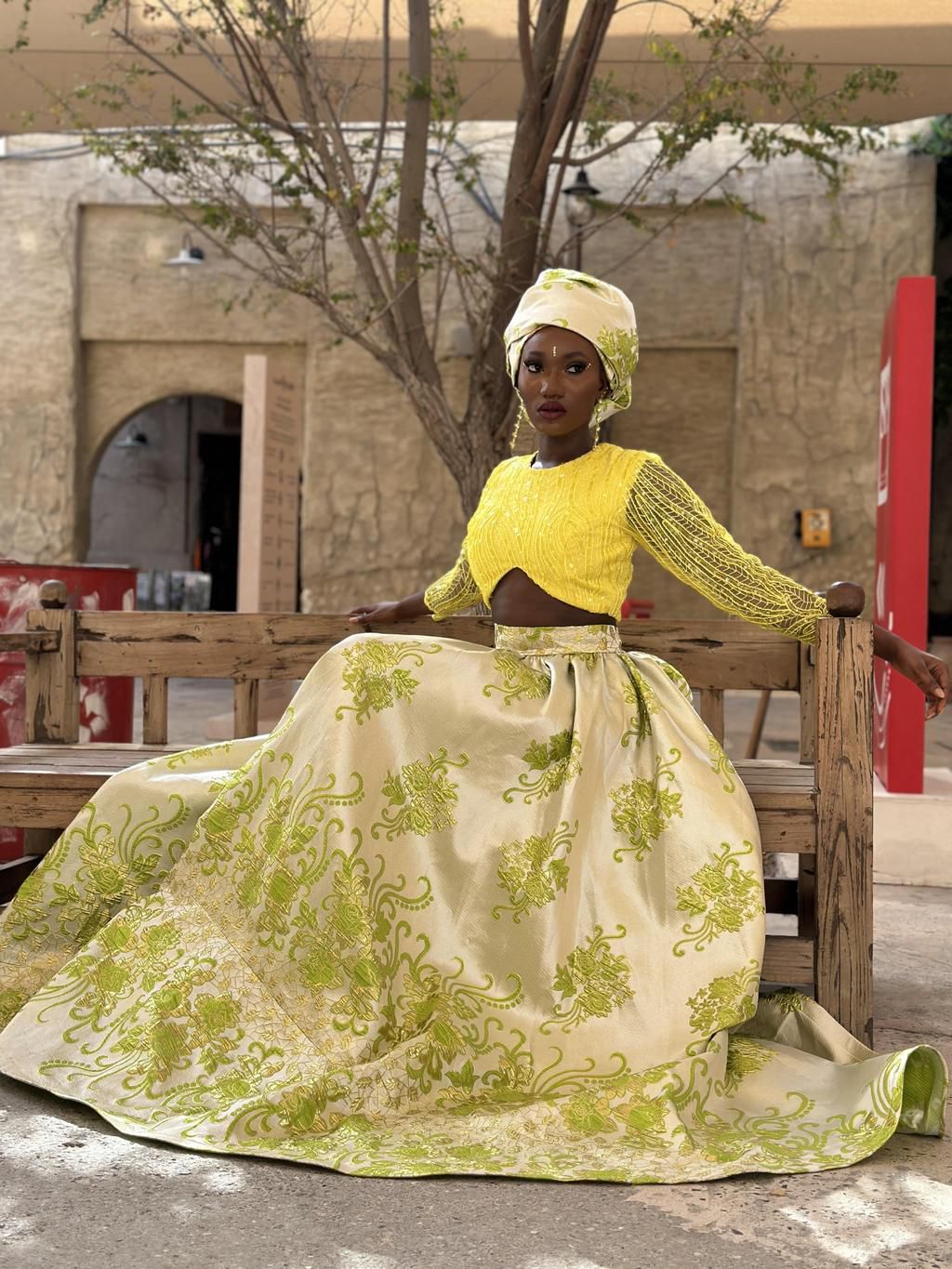 Wendy Shay goes all out for 'Habibi' as she shoots music video in Dubai