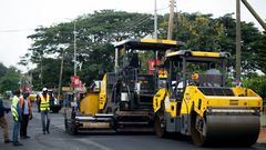 Road construction