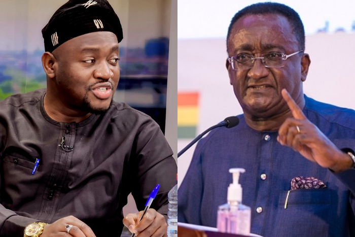 Alhassan Suhuyini and Dr Afriyie Akoto