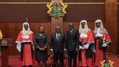 Nana Addo swears in Supreme Court judges