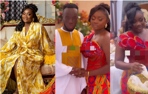 Akwaboah Jnr’s colourful traditional wedding