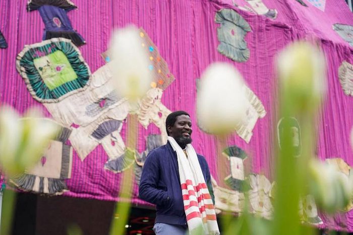 Ibrahim Mahama, The artist giving a London landmark a Ghanaian makeover.