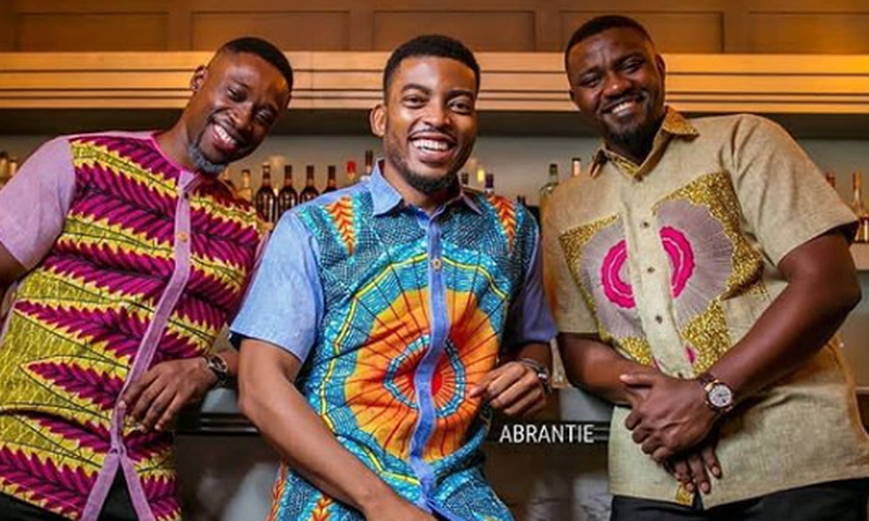 7 times designer Abrantie the Gentleman stunned Ghanaian male celebrities with impeccable African print outfits