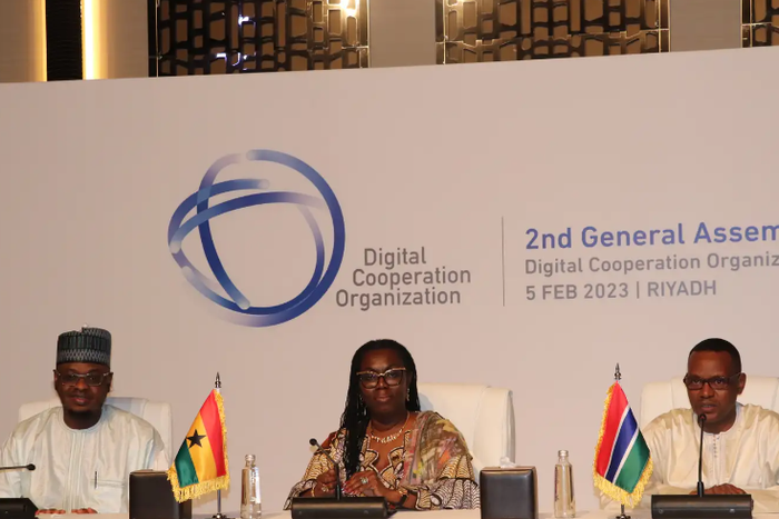 Ghana and Gambia's representatives at the 2nd General Assembly of Digital Coporation Assembly