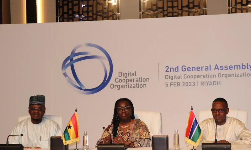 Ghana and Gambia's representatives at the 2nd General Assembly of Digital Coporation Assembly