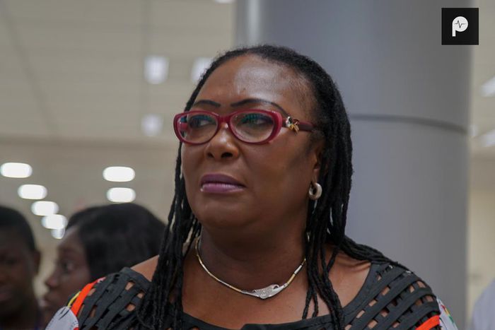 Deputy Health Minister, Tina Mensah at the opening ceremony of the UGMC