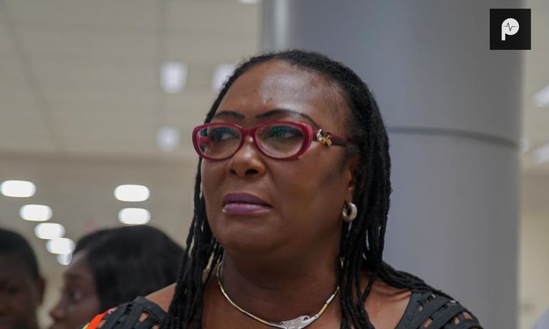 Deputy Health Minister, Tina Mensah at the opening ceremony of the UGMC