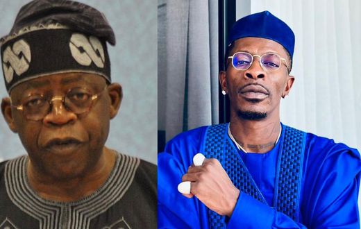 Tinubu and Shatta Wale