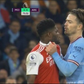 Football fans react to Partey’s scuffle with Grealish as Man City beat Arsenal