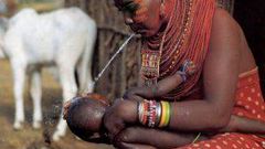 Spitting as a blessing in the Maasai tribe [punchnewspapers]