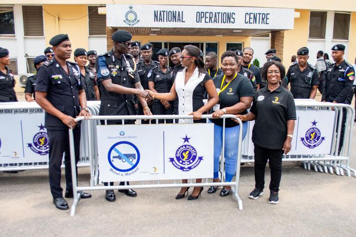 Ghana Police gets new barricades
