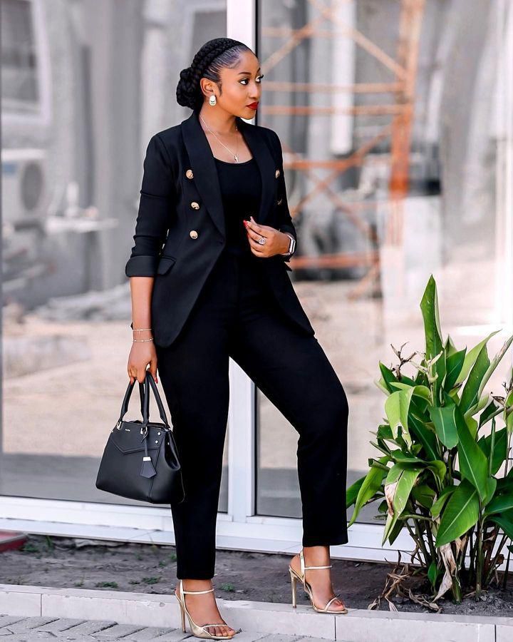 Anita Akuffo in braids