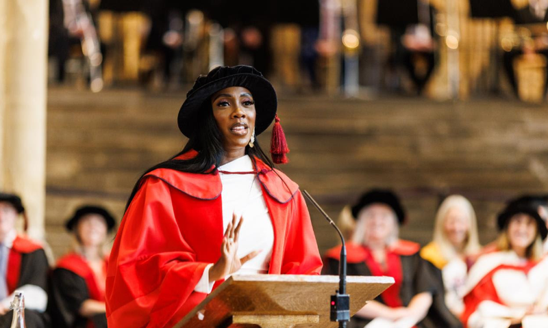 Tiwa Savage and our beloved celebrities are honorary Doctorate holders [Bellanaija]