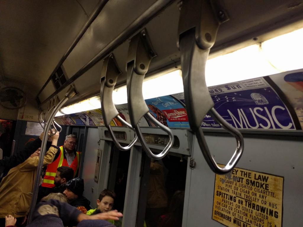 New York City's secret subway line with antique cars is back in service — here's what it's like to ride it
