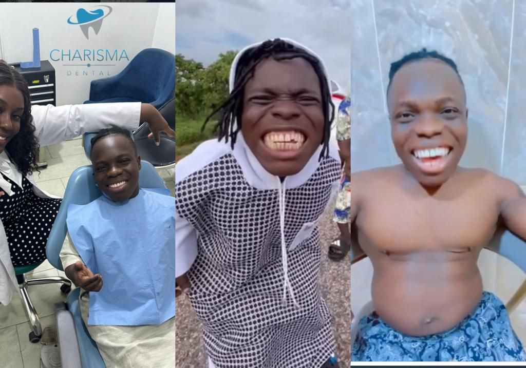 Shatta Bandle spotted with a big dent