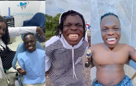 Shatta Bandle spotted with a big dent