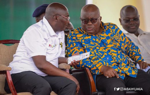 Nana Addo and Mahamudu Bawumia