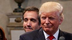 Michael Cohen and Donald Trump