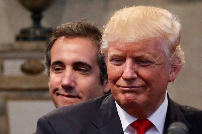 Michael Cohen and Donald Trump