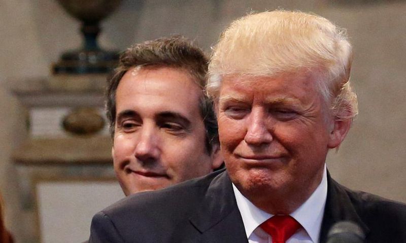 Michael Cohen and Donald Trump
