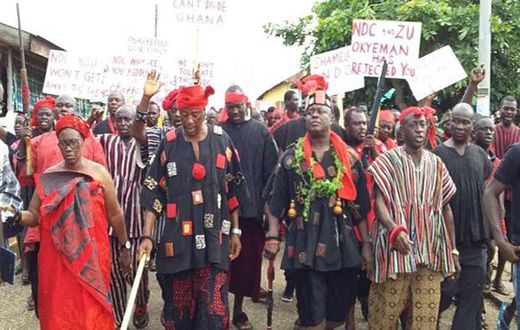 Kyebi residents