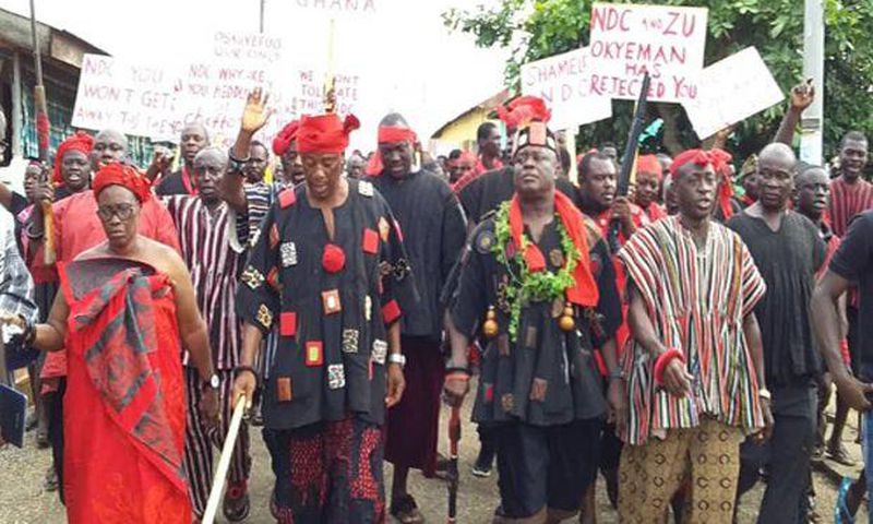 Kyebi residents