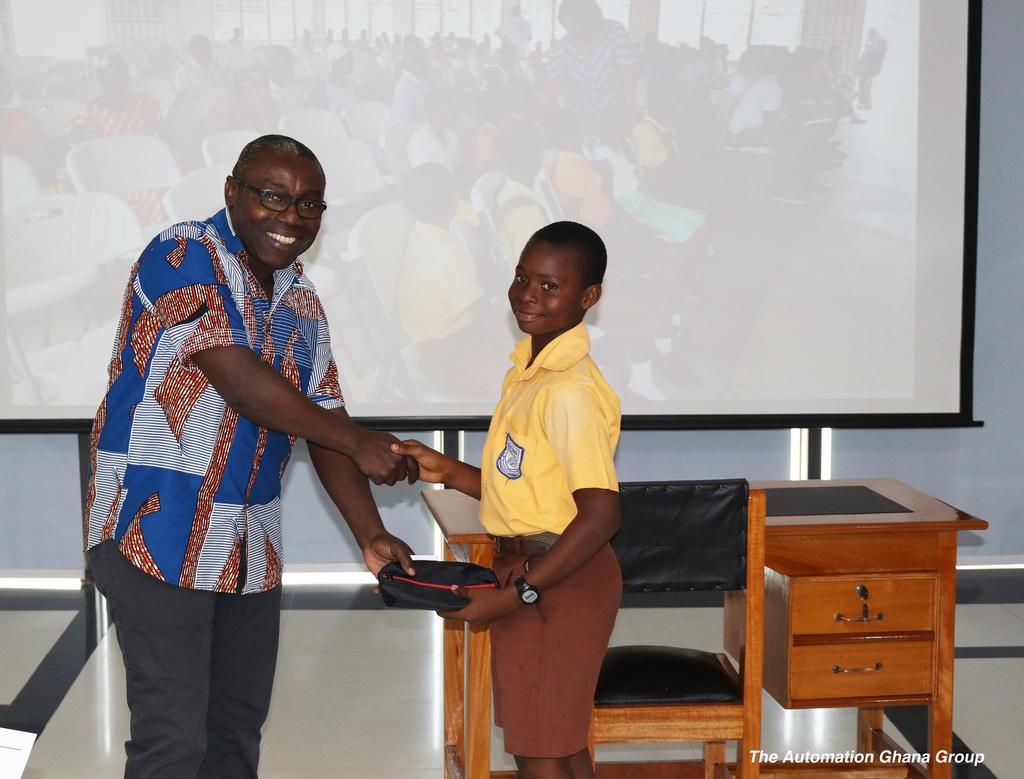 The Automation Ghana Group supports students of Batsonaa TMA Primary with full educational scholarships