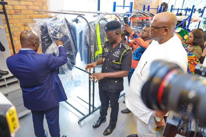 Your effective policing is visible -  Vice President Bawumia commends IGP Dampare