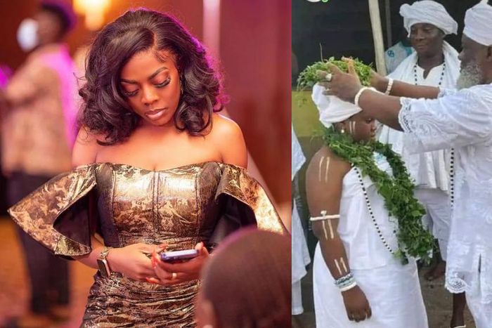 Nana Aba labels Nungua Wulomo as a 'paedophile' over his marriage  to 12-year-old girl