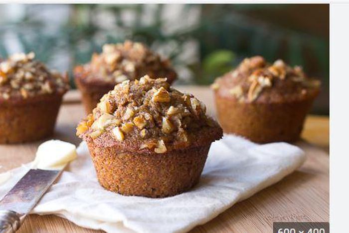 Gingerbread muffins