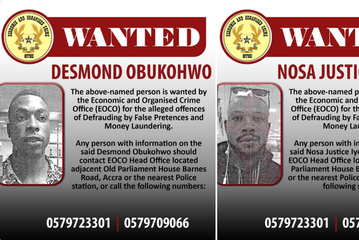 Two persons wanted for various crimes by EOCO
