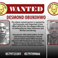 Two persons wanted for various crimes by EOCO