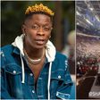 Shatta Wale’s ‘Designer’ song bangs at NBA game between Raptors and Knicks