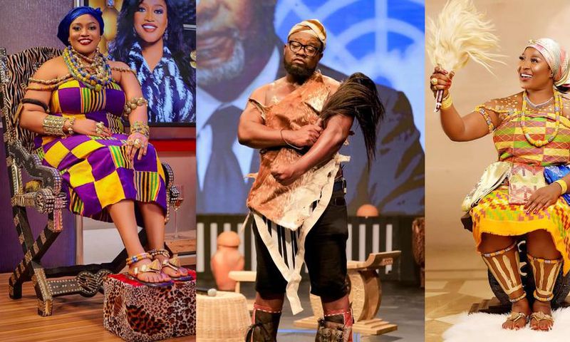 Best-dressed celebrities in traditional costumes