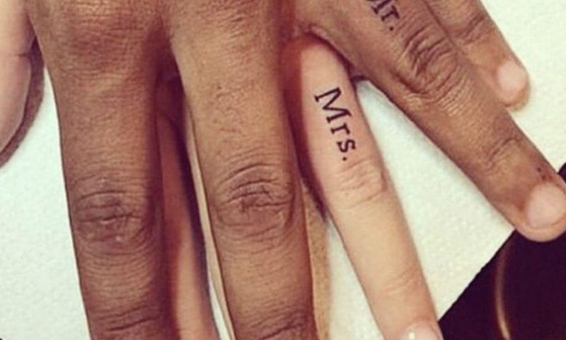 Wedding ring tattoos [Hidden River Events]