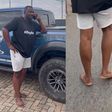 John Dumelo begins backwards barefooted walking from Legon main gate to Presec