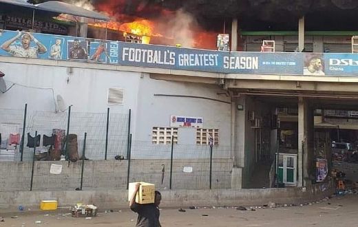 Fire outbreak