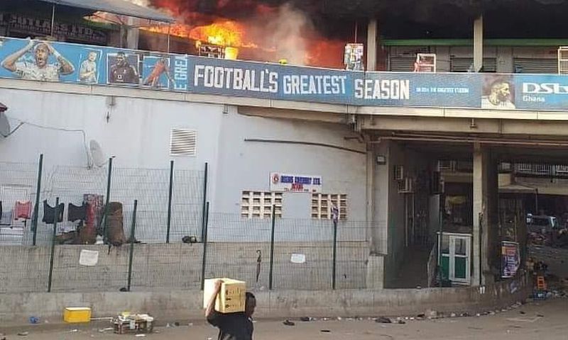 Fire outbreak