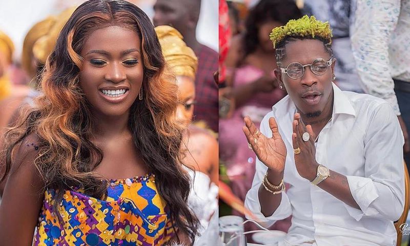 Fella Makafui and Shatta Wale