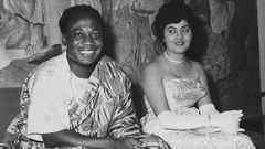 Osagyefo Dr Kwame Nkrumah with Fathia