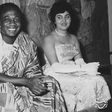 Osagyefo Dr Kwame Nkrumah with Fathia