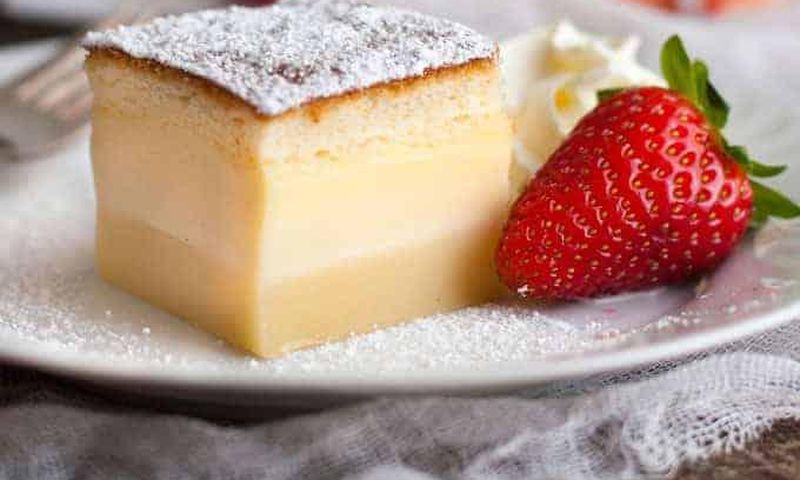 Custard cake