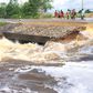 Accra-Winneba Highway collapses at Okyereko after contractor diverts river