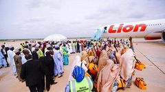 Hajj pilgrims file photo