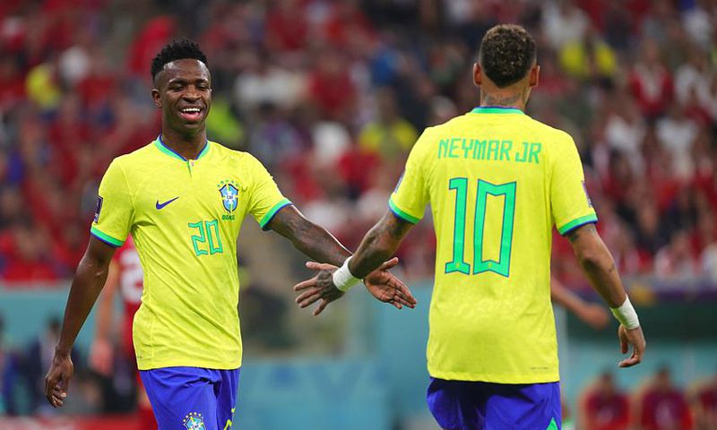 Neymar picks Vinicius Jr as the ugliest player he’s ever played with