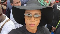 Actress Yvonne Nelson leads #DumsorMustStop vigil in style