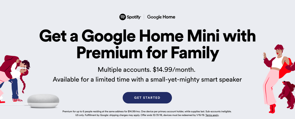 Spotify is giving away free Google Home speakers to subscribers — here's how to get yours