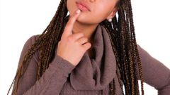 Confused woman