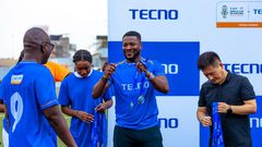 TECNO ignites passion with Asamoah Gyan: Charitable match fuels drive to transform Africa's community pitches